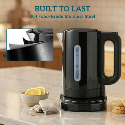 Electric Kettle, 1.7L Fast Boil, 3kW Water Kettle with Strix Thermost