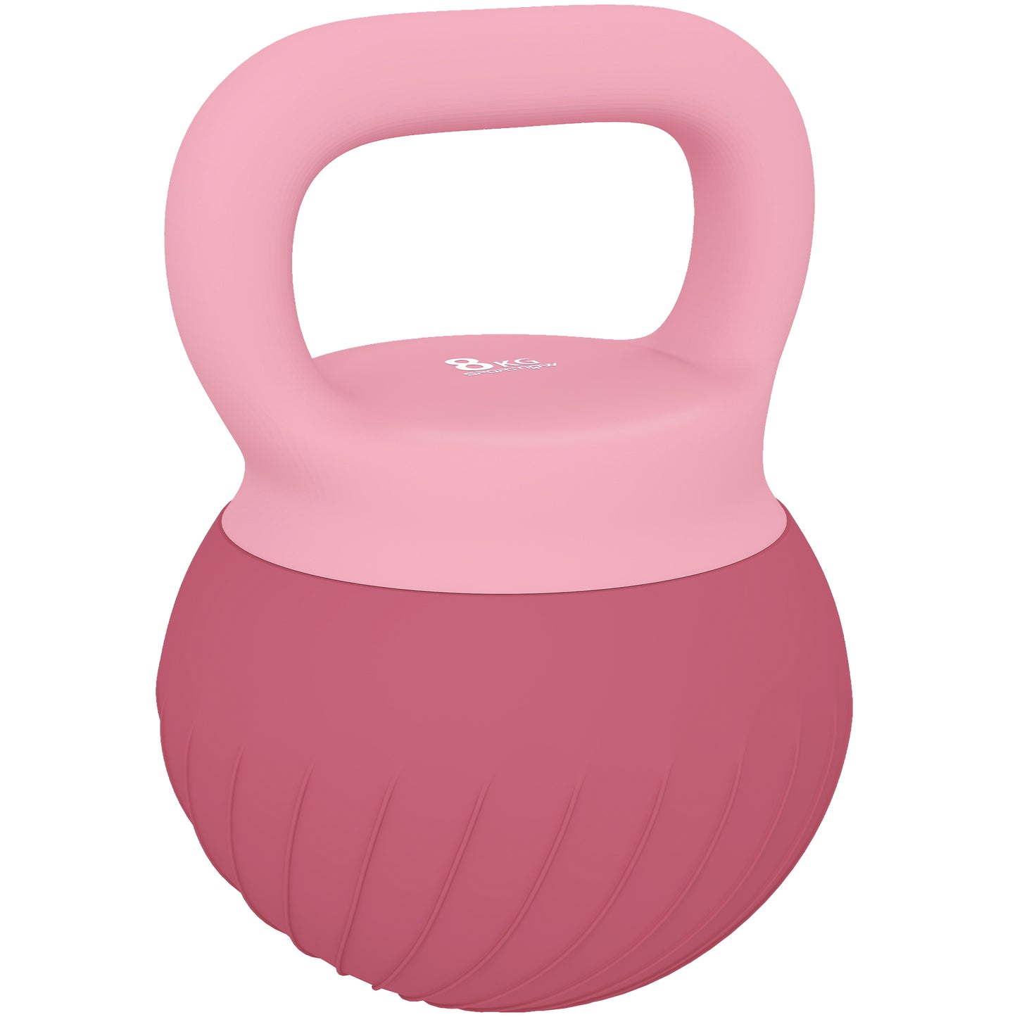 Soft Kettlebell, 8kg Kettle Bell with Anti-Slip Grip for Home Gym