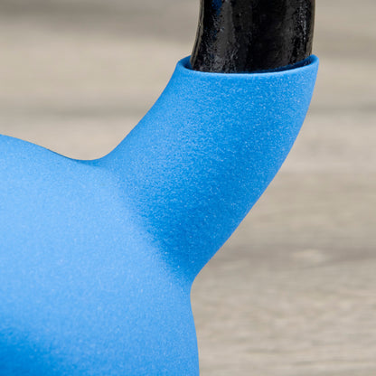 8KG Kettlebell with Soft Body and Non-Slip Handle, Blue
