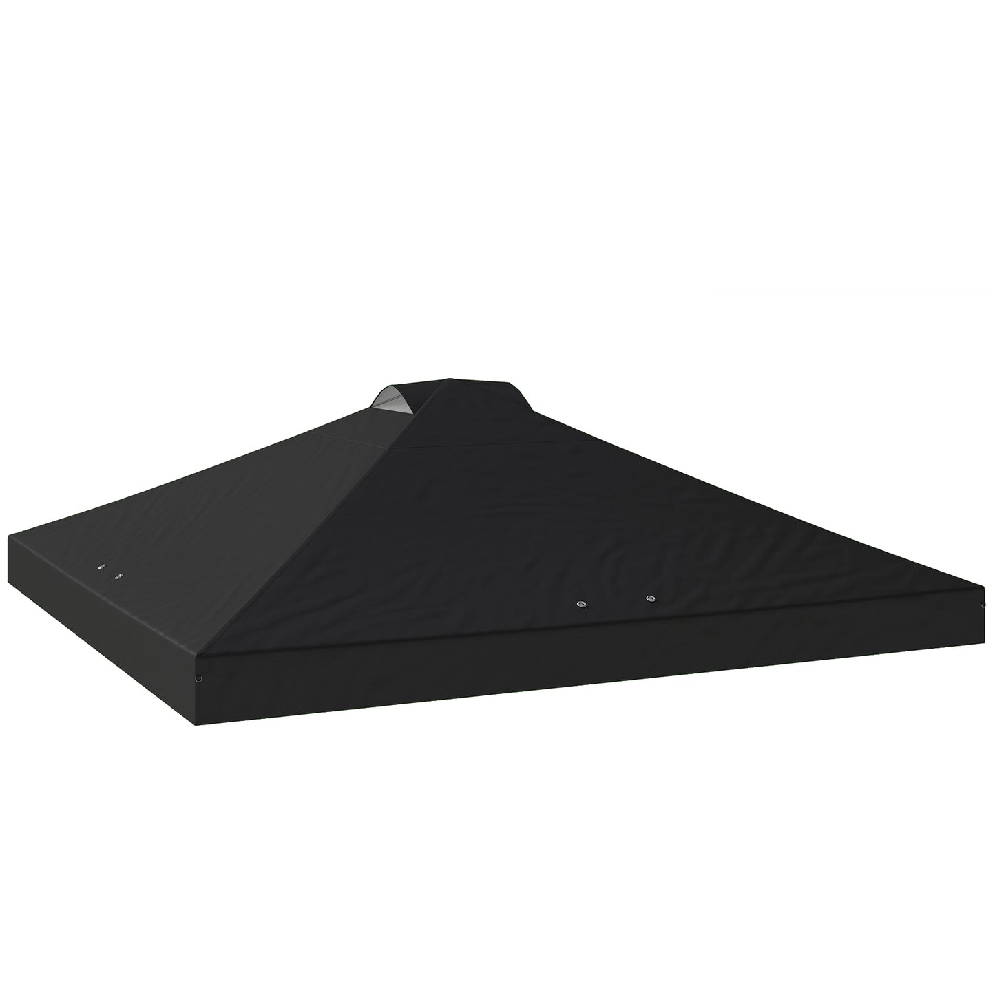 gazebo roof replacement UV50+ Waterproof 3x3(m) Black