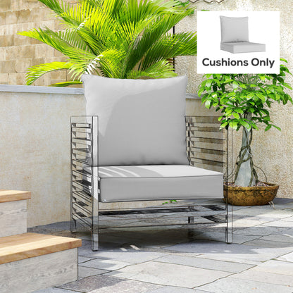 Seat and Back Cushion Set, Fade Resistant Replacement Cushion