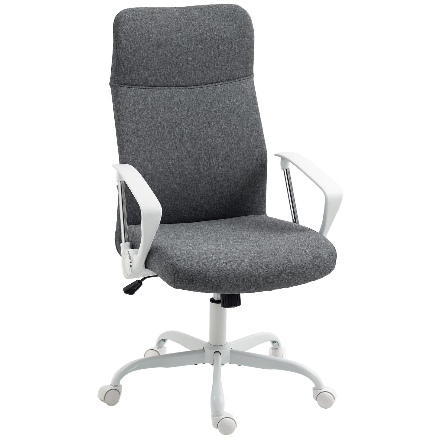High Back Office Chair, Computer Desk Chair for Home, Grey