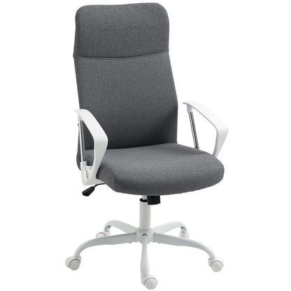High Back Office Chair, Computer Desk Chair for Home, Grey