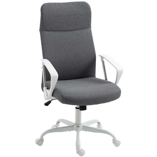 High Back Office Chair, Computer Desk Chair for Home, Grey
