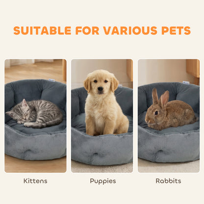 Cat Bed, Dog Pet Bed for Indoor Cats and Small Dogs