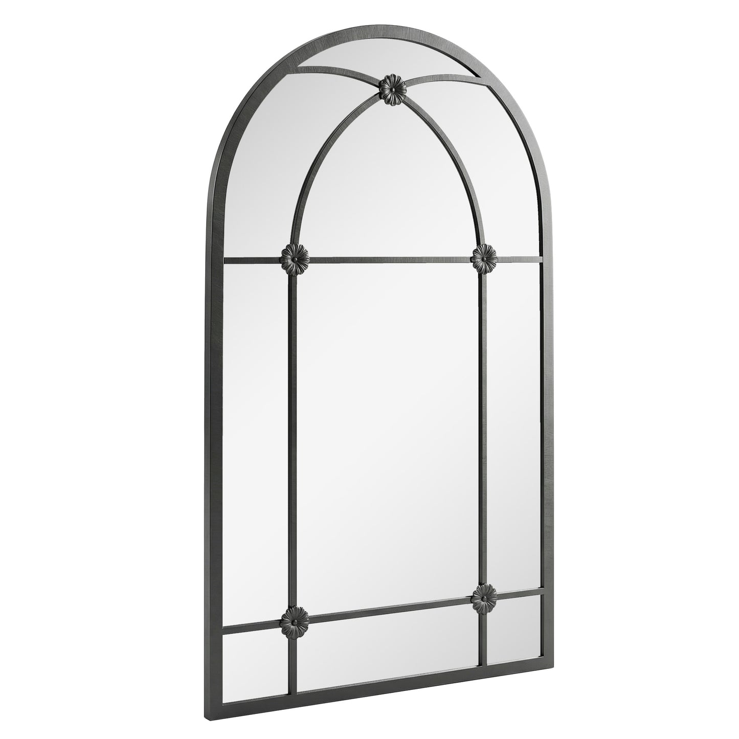 Arched Mirror, Decorative Wall Mirrors, Black