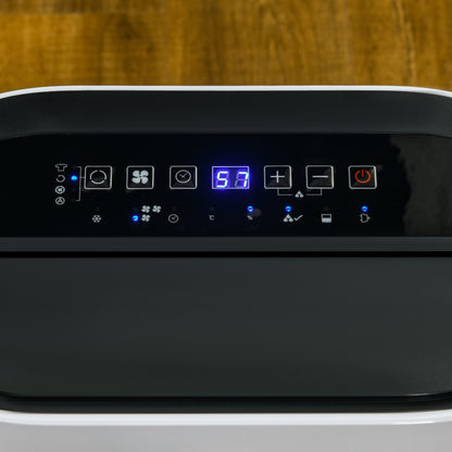 20L/Day Quiet Air Dehumidifier with Purifier, Timer, for Home Laundry