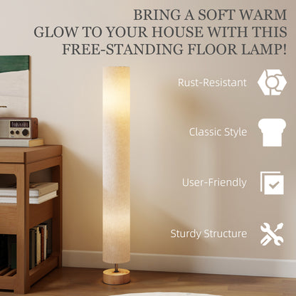 LED Floor Lamp with 3000K/4500K/6500K Colour Temperatures, Grey