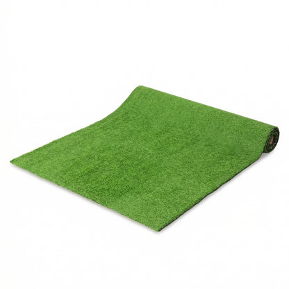 2pcs Artificial Grass Turf with Self-draining 1m x 4m Green