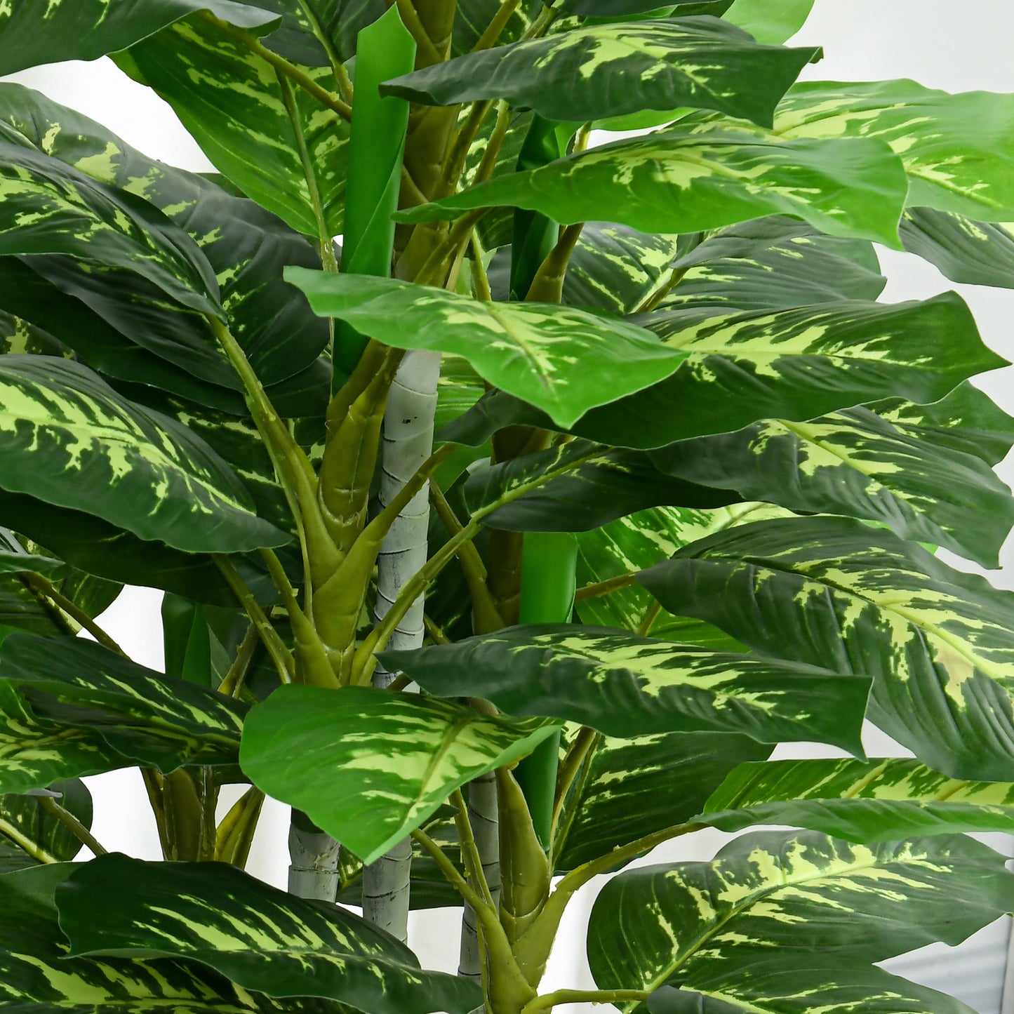 Artificial Evergreen Tree Fake Plant in Pot Indoor Outdoor Decor