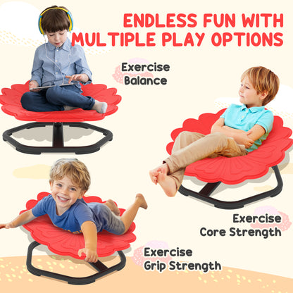 Sensory Spinning Chair, Kids Swivel Chair, Red