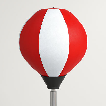 Punching Bag with Stand Boxing Bag Set with Adjustable Height Red