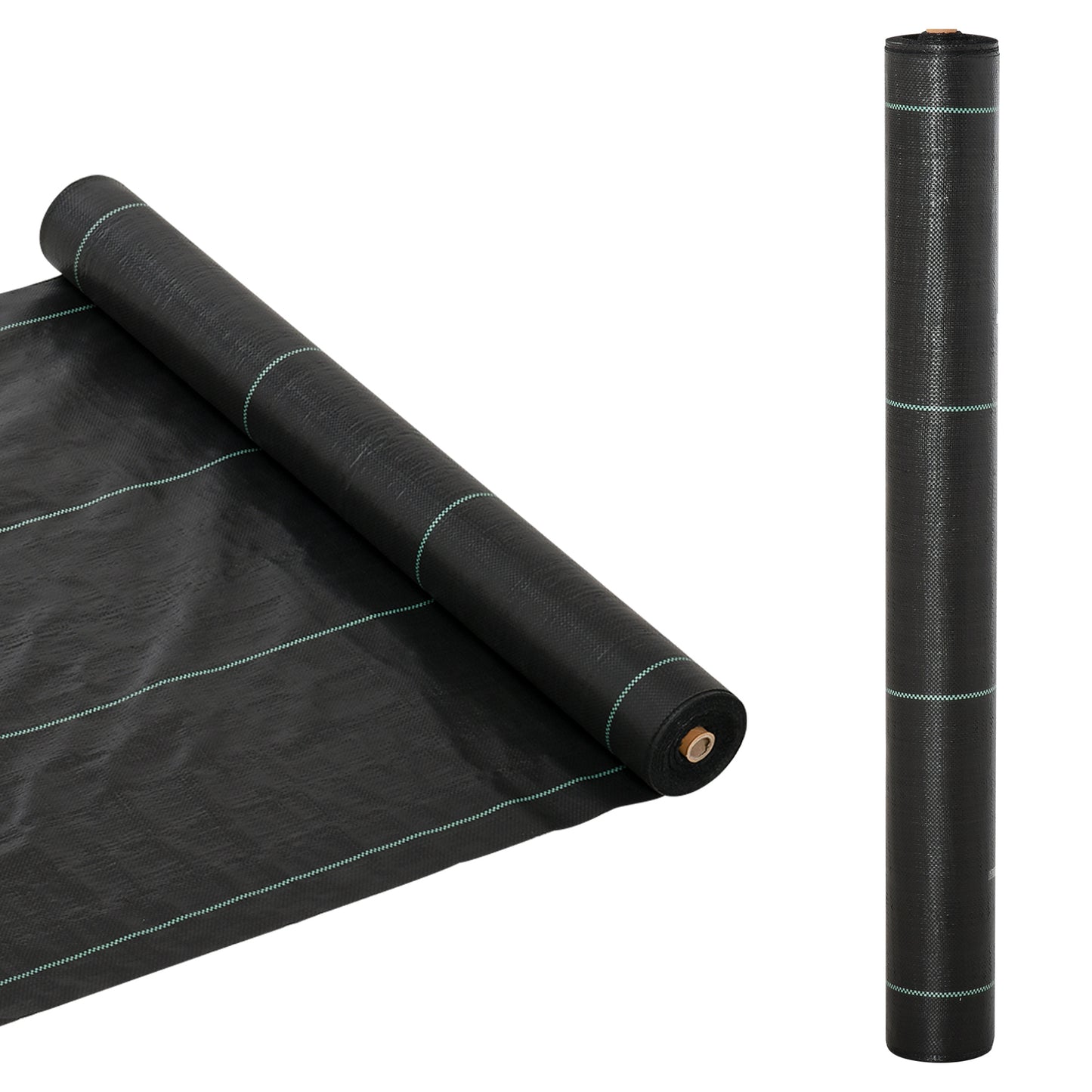 1x50m Weed Barrier Fabric Durable Convenient Design Weed Block Mat