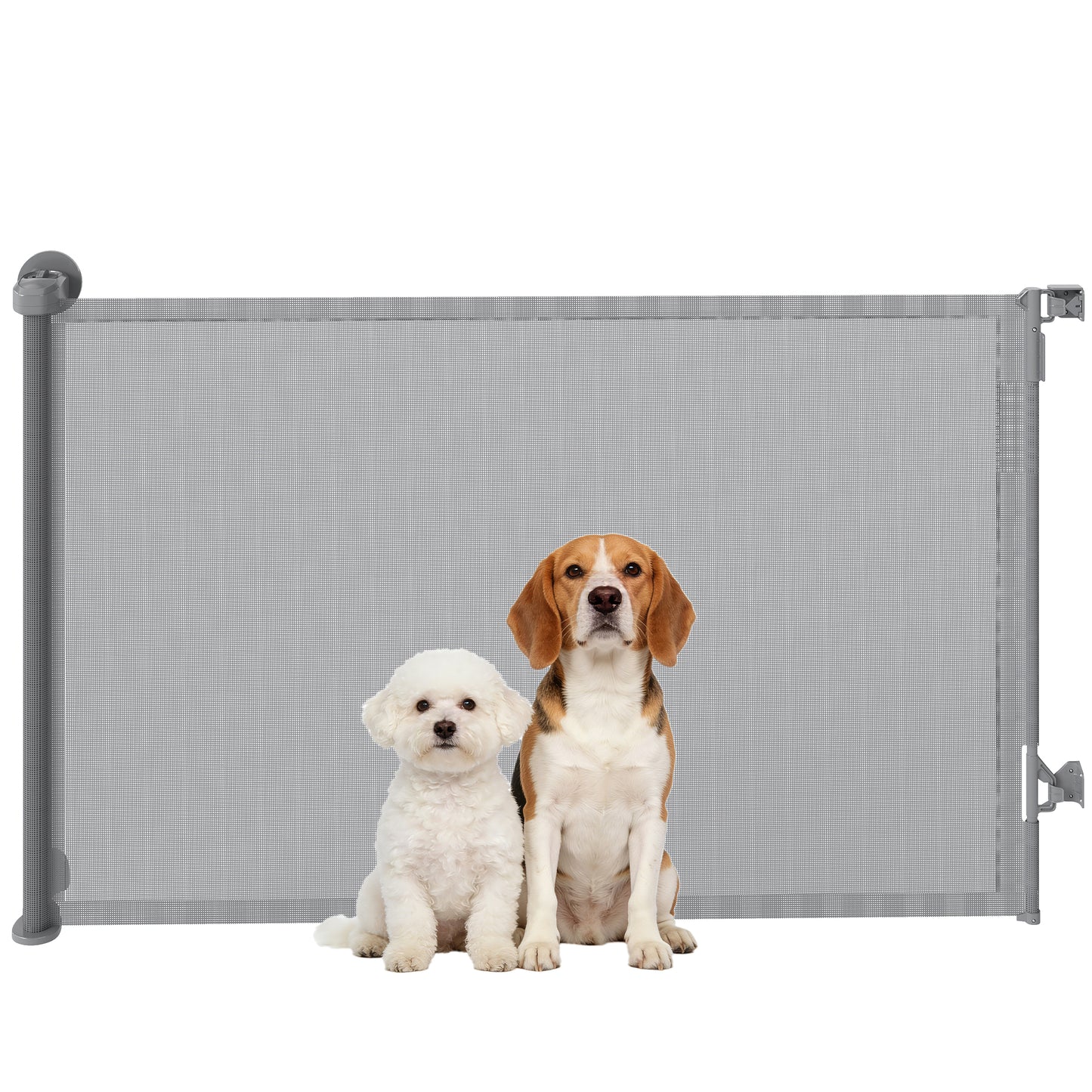 Stair Gate for Dogs, Pet Gate, Extends to 140 cm Wide & 93 cm Tall