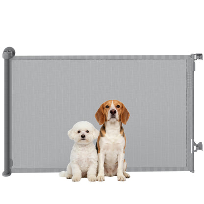 Stair Gate for Dogs, Pet Gate, Extends to 140 cm Wide & 93 cm Tall