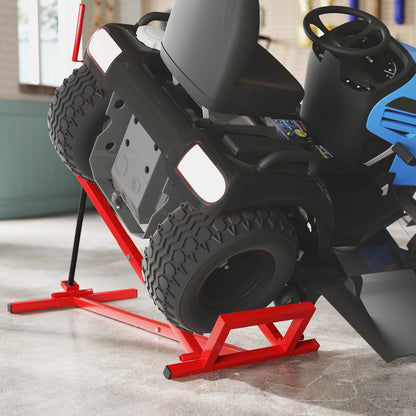 Foldable Ride On Lawn Mower Lift, 400 kg Telescopic Maintenance Jack