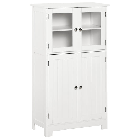 Bathroom Floor Storage Cabinet Standing Unit Kitchen Cupboard W/ Doors