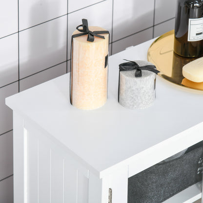 Bathroom Floor Storage Cabinet Standing Unit Kitchen Cupboard W/ Doors