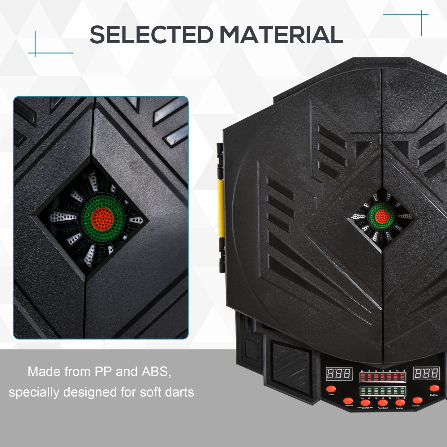 27 Games Dart Board Dartboard Set Electronic LED Darts Game Display Party