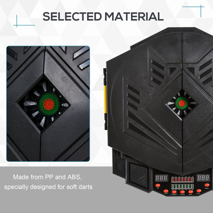 27 Games Dart Board Dartboard Set Electronic LED Darts Game Display Party