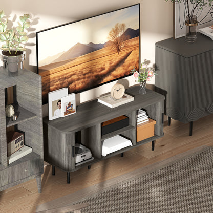 TV Unit for Living Room, TV Stand, Grey