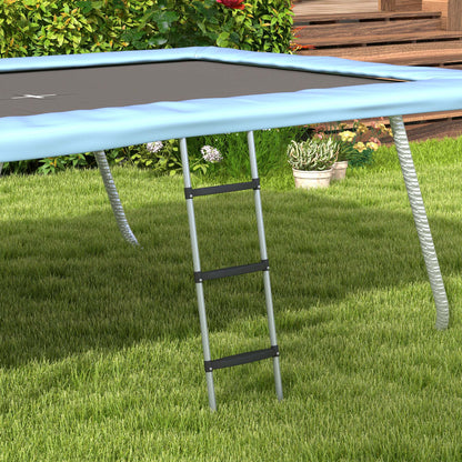 2 Steps/3 Steps Galvanised Steel Trampoline Ladder Climbing