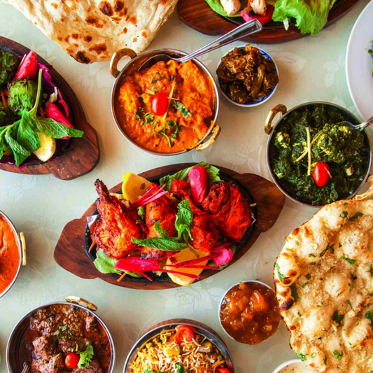 Saffron - New 4-Course Indian or Japanese Dining Experience for Only £24.99 Per Person. Choose from Tempura Prawns, Teryaki Chicken, Lamb Jalfrezi, Vegatable Karahi and so much more!!