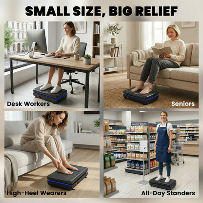 Vibration Plate Exercise Machine with 120 Speed Levels, 5 Programs