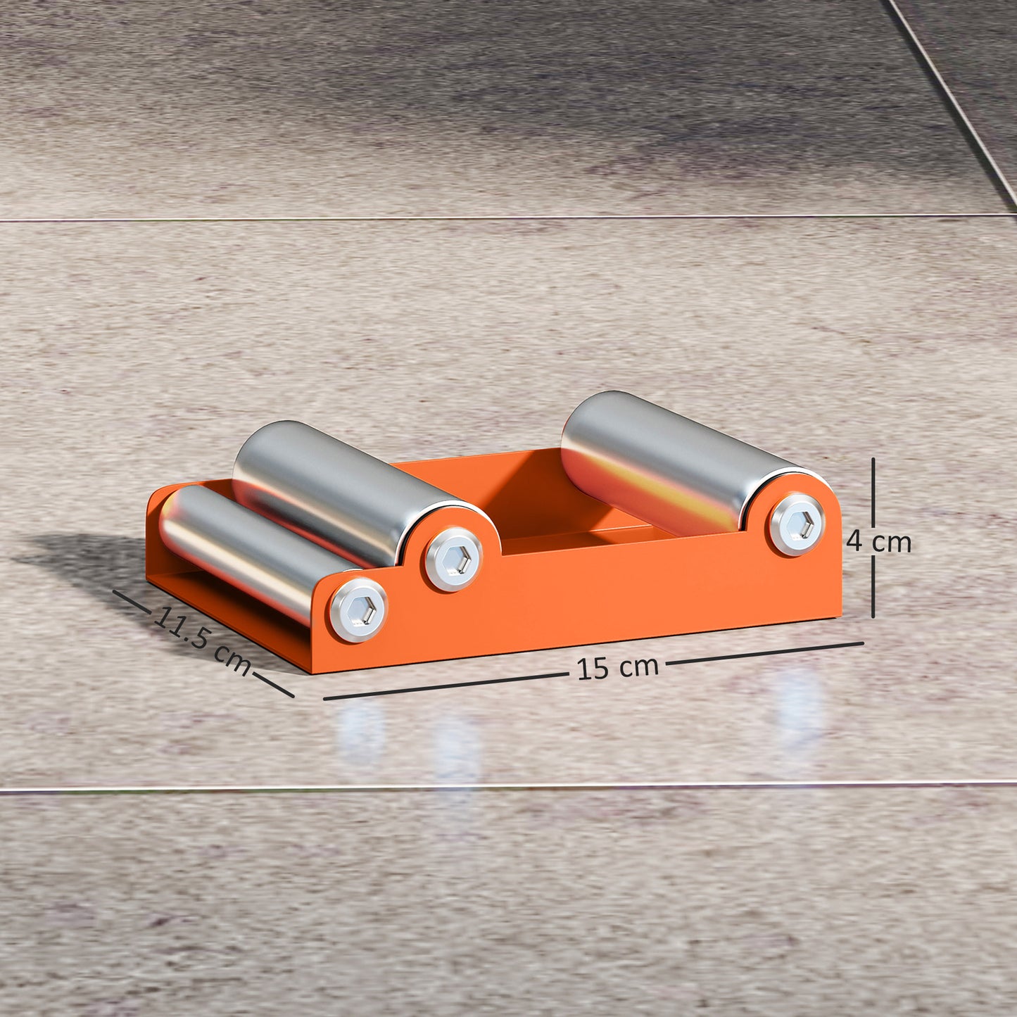 Motorcycle Wheel Roller Stand for Tyre Cleaning and Chain Lubrication