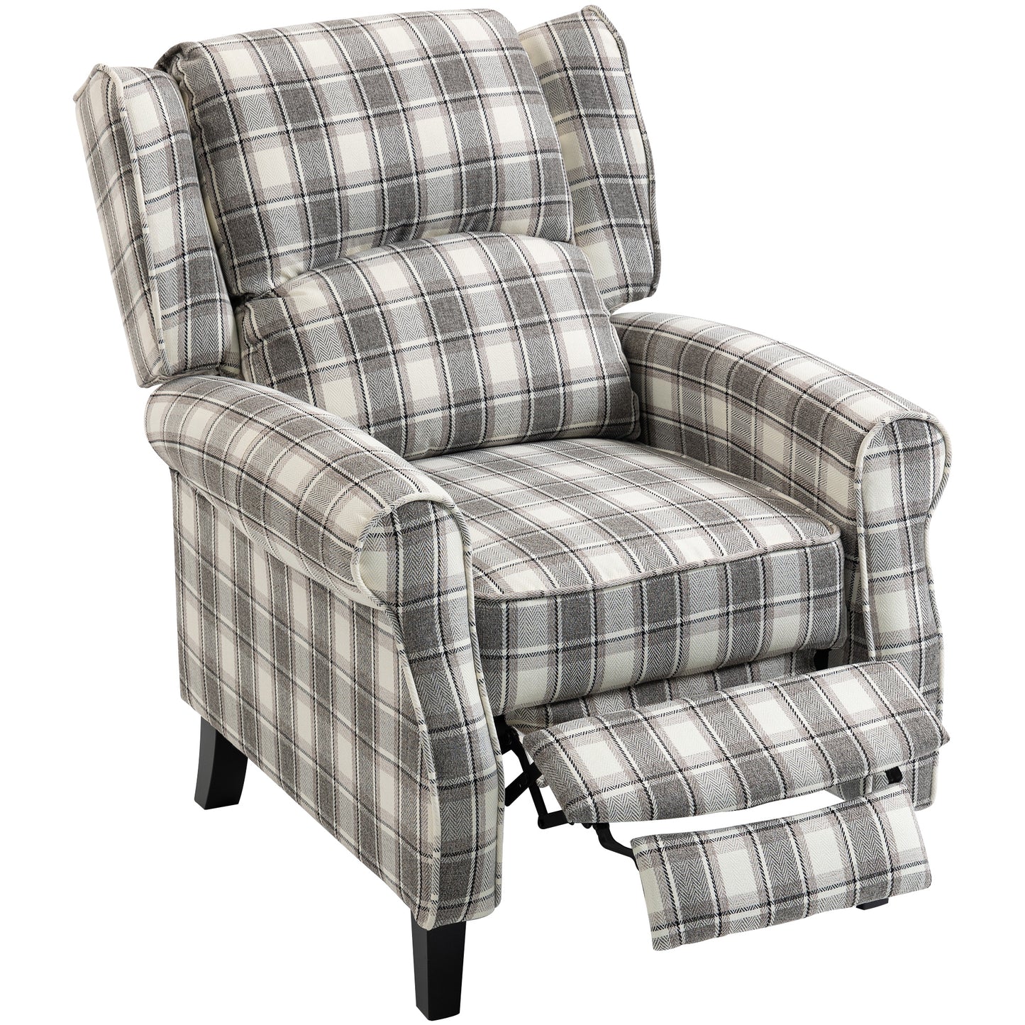 Recliner Chair for Living Room Wingback Chair with Padded Armrest