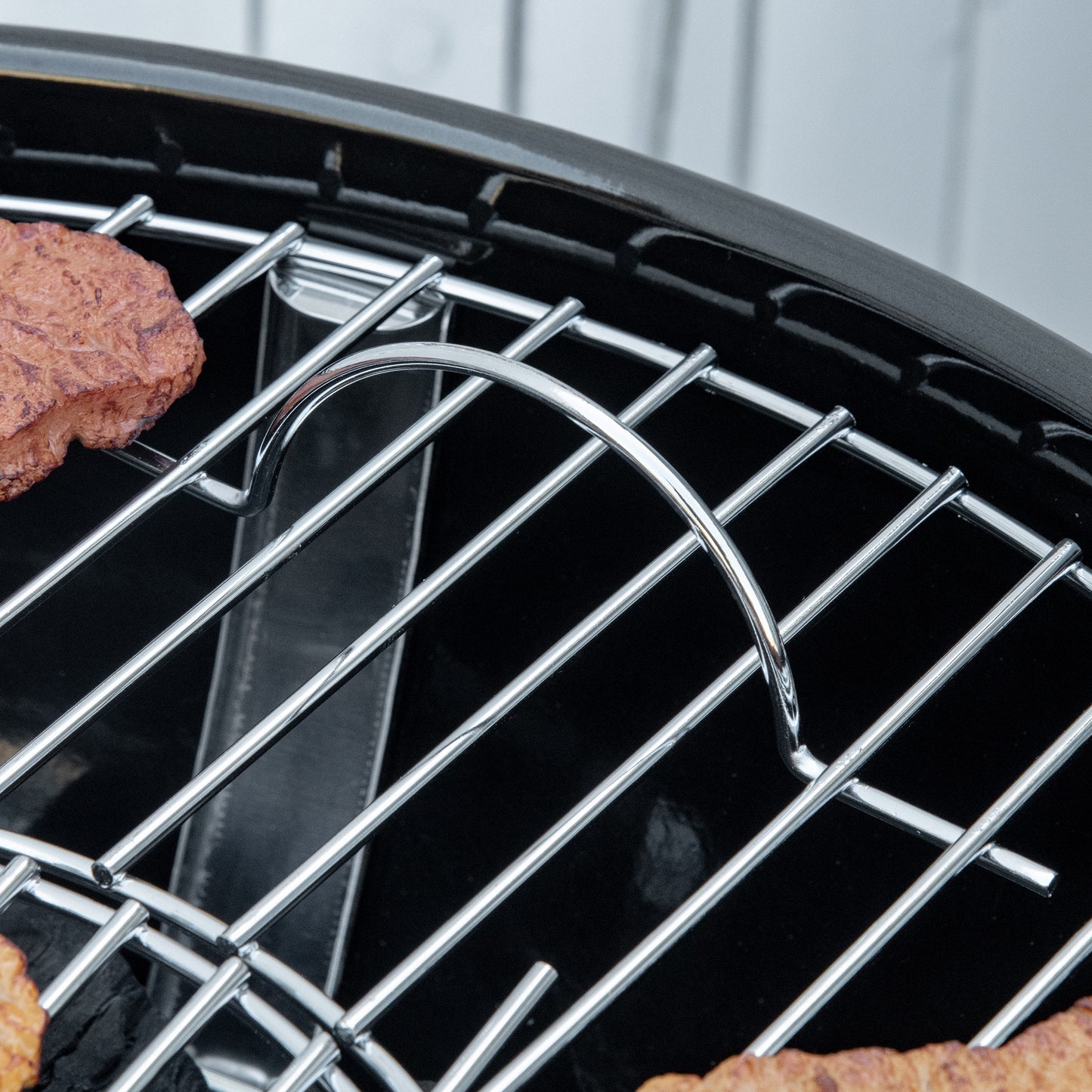 Portable Kettle Charcoal Grill BBQ Smoker w/ Cover, Lid, & Thermometer