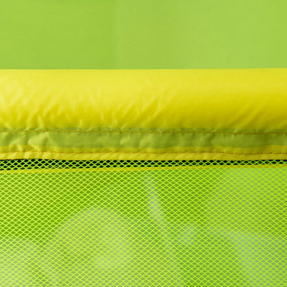 4.6FT Kids Trampoline with Enclosure Safety Net for 3-10 YearsYellow