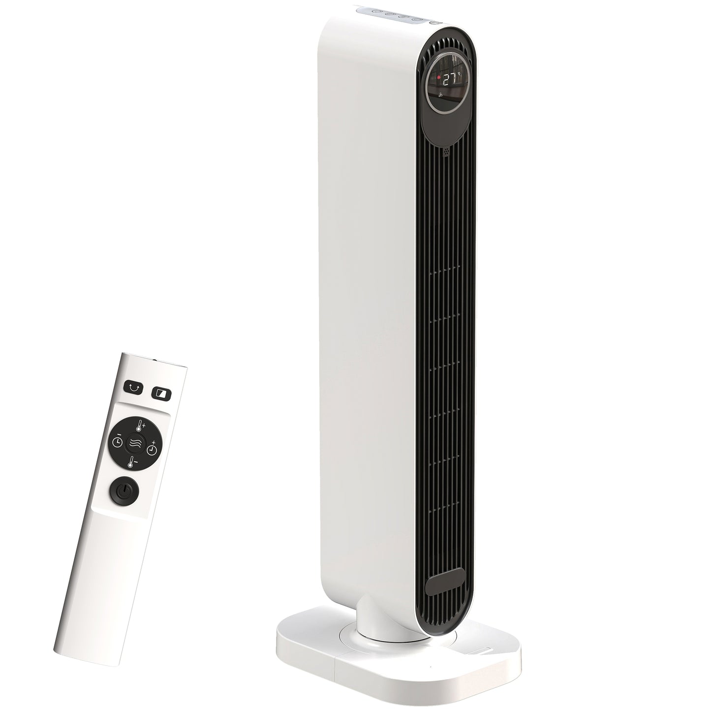 Ceramic Electric Heater, 2000W Fan Space Heater, White