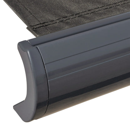 DIY Retractable Canopy with Remote Controller for Patio, Grey