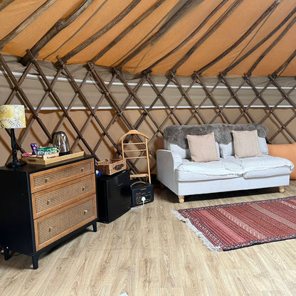 Overnight Yurt Retreat for Just £129 per couple. Unwind and Reconnect with Nature for less at Joy Retreat in St Aubin.