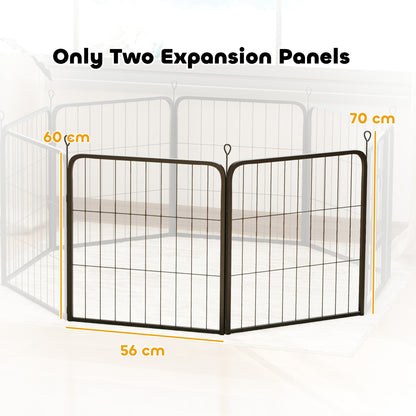 2 Piece Expansion Pack Dog Pen for 60cm High Animal Pen
