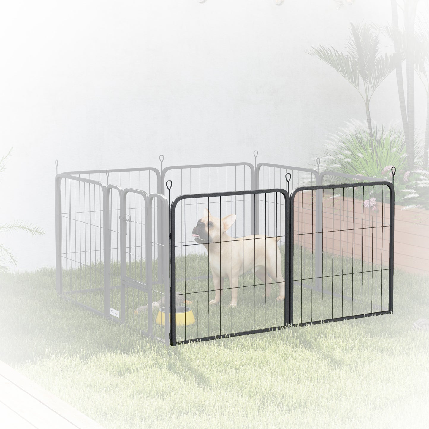2 Piece Expansion Pack Dog Pen for 60cm High Animal Pen