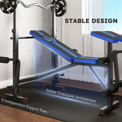 Multi-Function Adjustable Weight Training Bench Gym Fitness Lifting