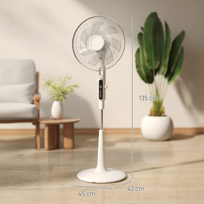 Standing Fan with 75 Degree Oscillation Mosquito Repellent Function