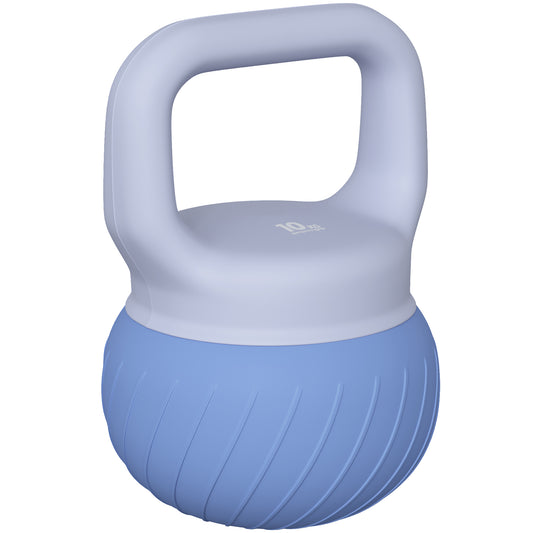 Soft Kettlebell, 10kg Kettle Bell with Anti-Slip Grip for Home Gym