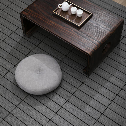 Interlocking Decking Tiles, Interlocking Patio Paving Slabs, Grey