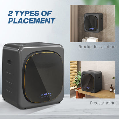 4kg 800W Vented Tumble Dryer with Deodorize, Smart Mode