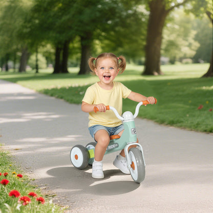 Baby Balance Bike for 1-3 Years Boys Girls, Toddler Balance Bike with No Pedal, 3 Silence Wheels, Safe Limited Steer, for Indoor Outdoor Riding, Green