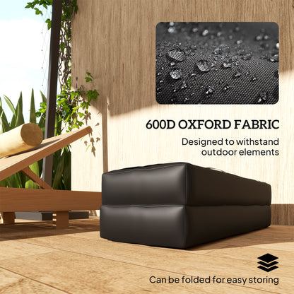 Parasol Weights Set of 2, Parasol Base Weights Bags, Black