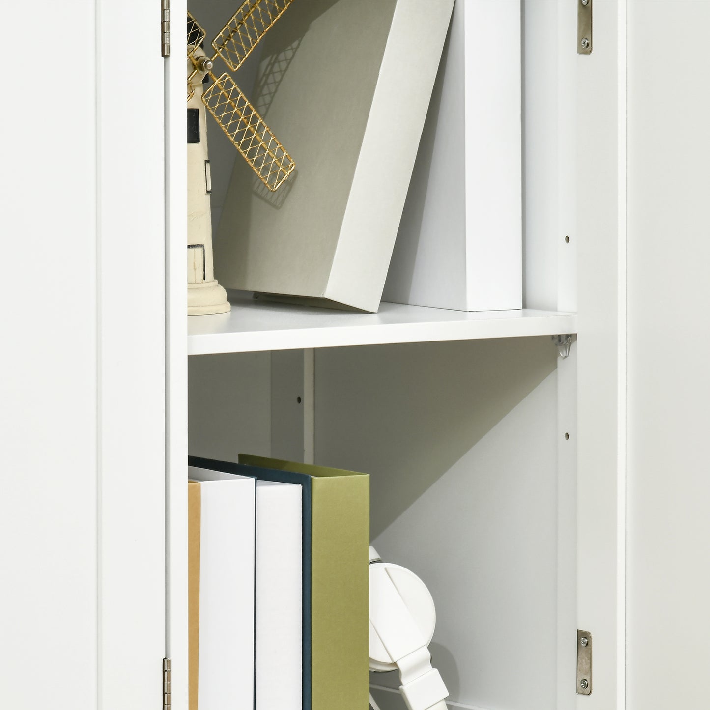 Modern Sideboard Buffet Cabinet with Storage Cabinets and Drawers White