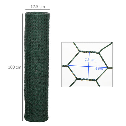 Foldable Chicken Wire Mesh, for Rabbits, Ducks, Geese, 1 x 25m