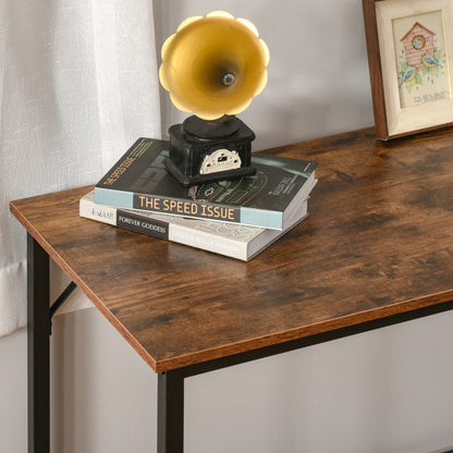 Computer Desk with Adjustable Storage Shelf Compact Gaming Workstation