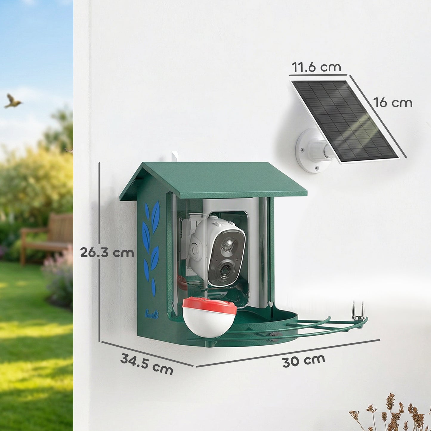 Smart Bird Feeder Camera with AI Identifies 16,000+ Bird Species
