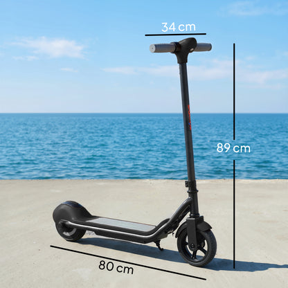 Electric Scooter, Lightweight E Scooter with LED Display, Black