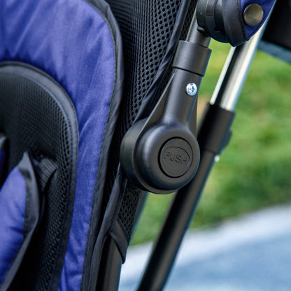 6 in 1 Kids Trike, Stroller with Parent Handle, Blue